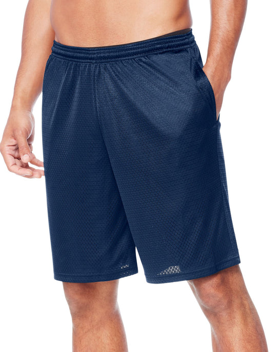 Hanes Mens Sport Mesh Pocket Shorts