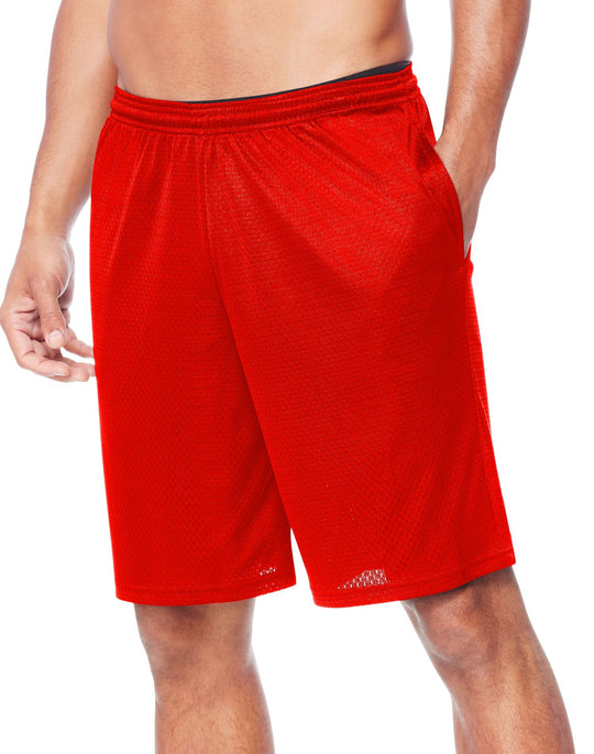 Hanes Mens Sport Mesh Pocket Shorts