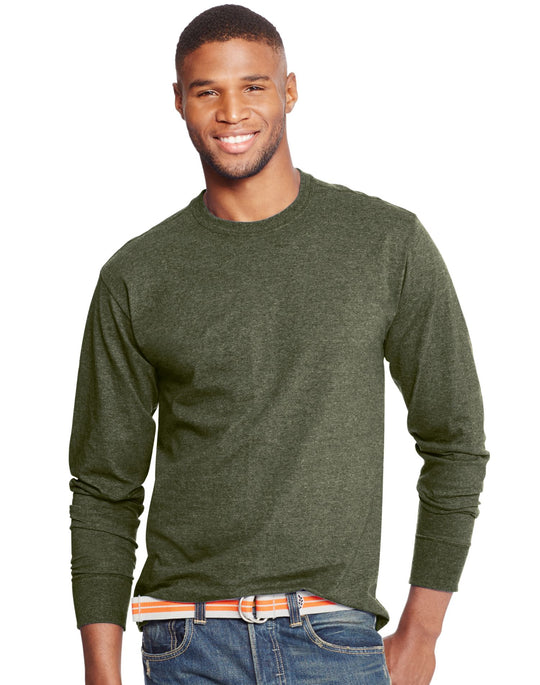 Hanes Men`s X-Temp Long-Sleeve T-Shirt