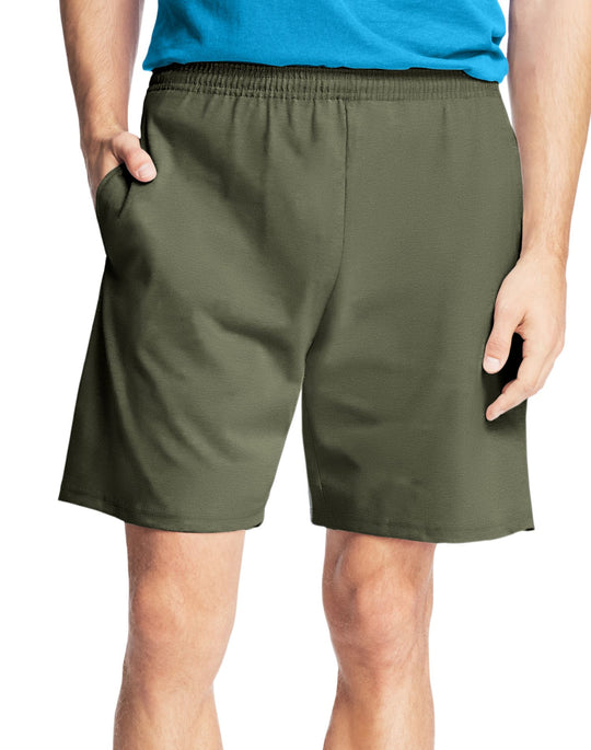 Hanes Men`s Jersey Cotton Shorts