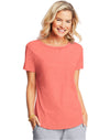 Hanes X-Temp Women`s V-Notch Tee
