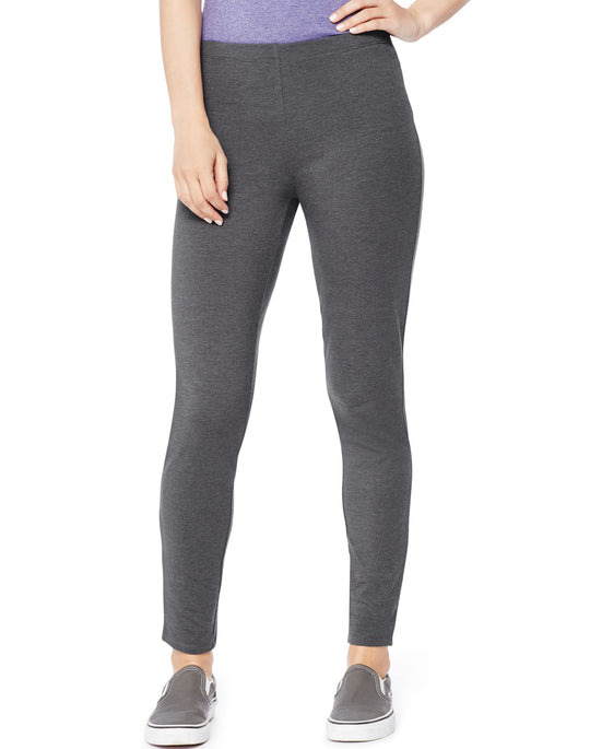 Hanes Women`s Stretch Jersey Legging