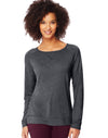 Hanes Women`s Fashion Essentials Raglan V-Notch Tee