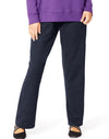 Just My Size Women`s ComfortSoft EcoSmart Fleece Open-Hem Sweatpants, Avg Length