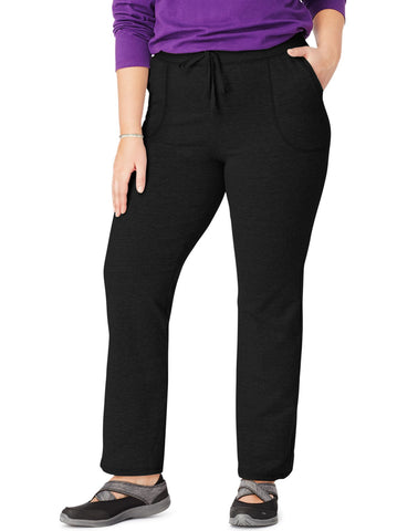 Just My Size Womens French Terry Pants