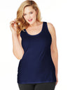 Just My Size Womens Essentials Stretch Jersey Cami