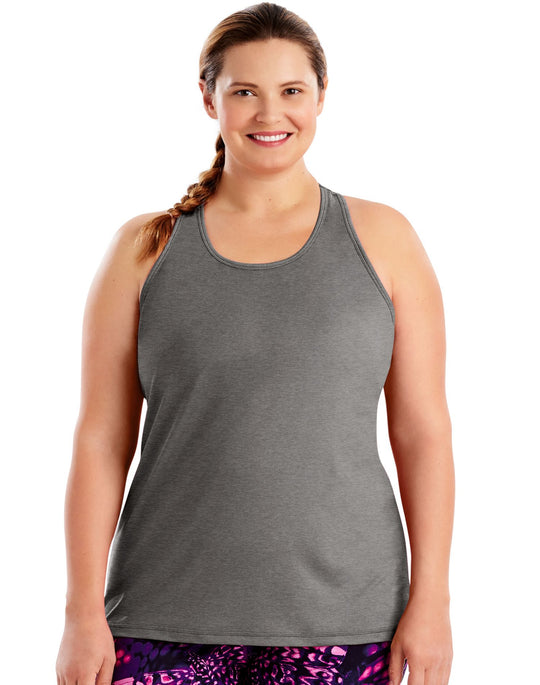 Just My Size Womens Active Racerback Jersey Tank