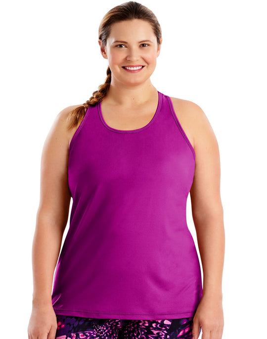 Just My Size Womens Active Racerback Jersey Tank