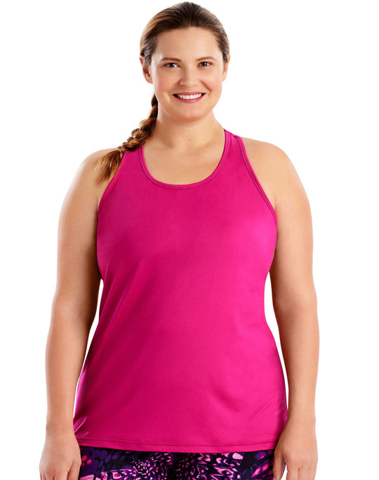 Just My Size Womens Active Racerback Jersey Tank