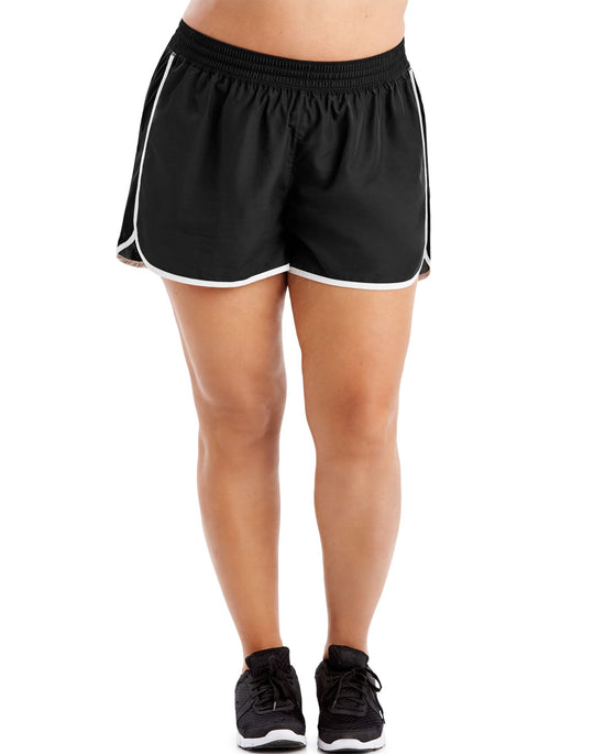 Just My Size Womens Active Woven Run Shorts