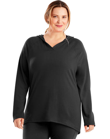 Just My Size Womens Active French Terry Pullover Hoodie
