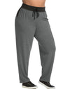 Just My Size Womens Active French Terry Contrast Pants