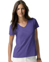 Hanes Womens Lightweight Nano-T Short Sleeve V-neck Tee 2-Pack