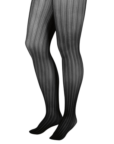 Hanes Womens Curves Rib Net Tights