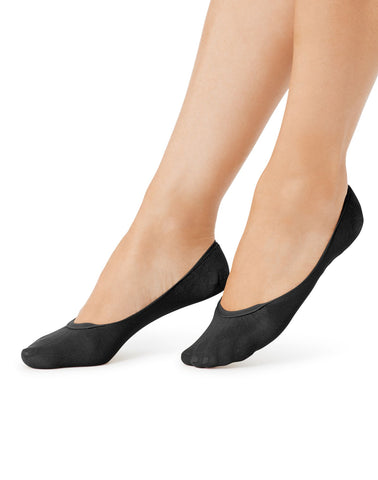 Hanes Womens X-Low Cotton Foot Cover - 2-Pack