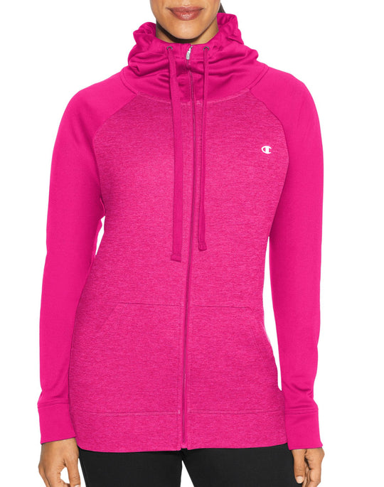 Champion Womens Tech Fleece Full Zip Jacket
