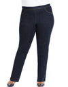 Just My Size Womens 2-Pocket Flat-Front Jeans, Petite Length