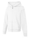 Hanes Girls` ComfortSoft EcoSmart Full-Zip Hoodie Sweatshirt