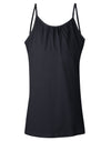 Hanes Girls` Cami with Shelf Bra