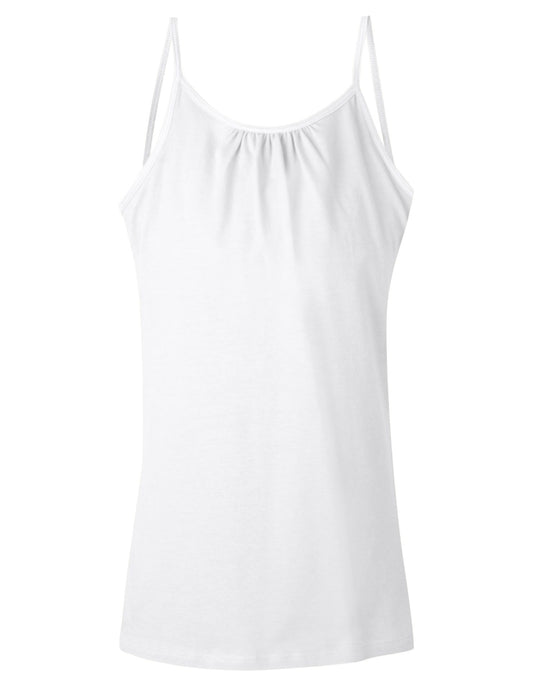 Hanes Girls` Cami with Shelf Bra