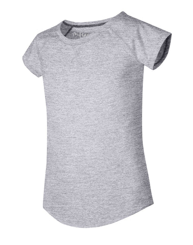 Hanes Girls` X-Temp V-Notch Tee