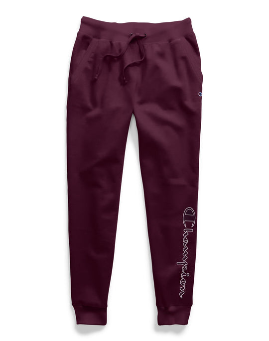 Champion Womens Powerblend Joggers, Script Logo
