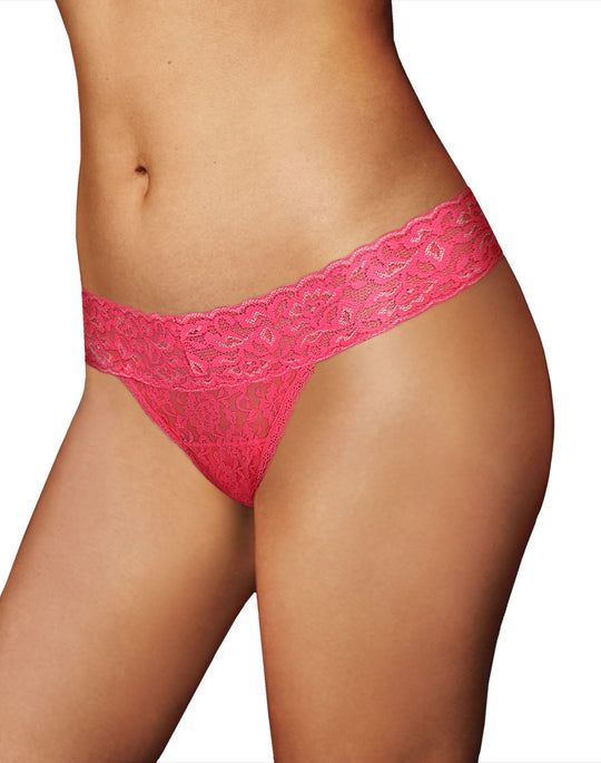Maidenform Women`s One Size All Lace Thong