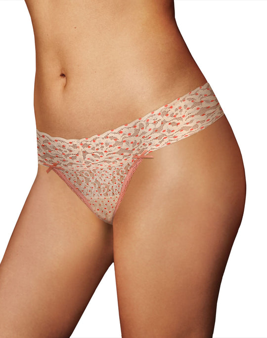 Maidenform Women`s One Size All Lace Thong
