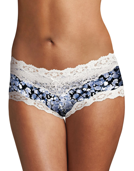 Maidenform Women`s Cheeky Scalloped Lace Hipster
