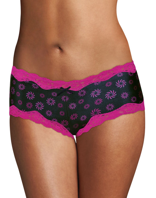 Maidenform Women`s Cheeky Scalloped Lace Hipster
