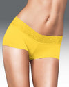 Maidenform Women`s Cotton Dream Boyshort with Lace