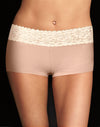 Maidenform Women`s Cotton Dream Boyshort with Lace