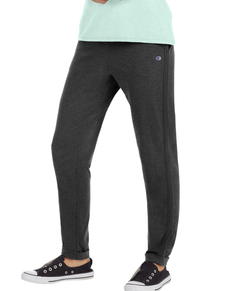 Champion Womens Heathered Jersey Joggers