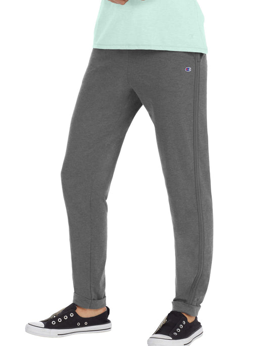 Champion Womens Heathered Jersey Joggers