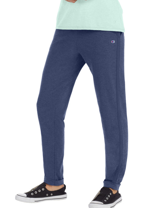 Champion Womens Heathered Jersey Joggers