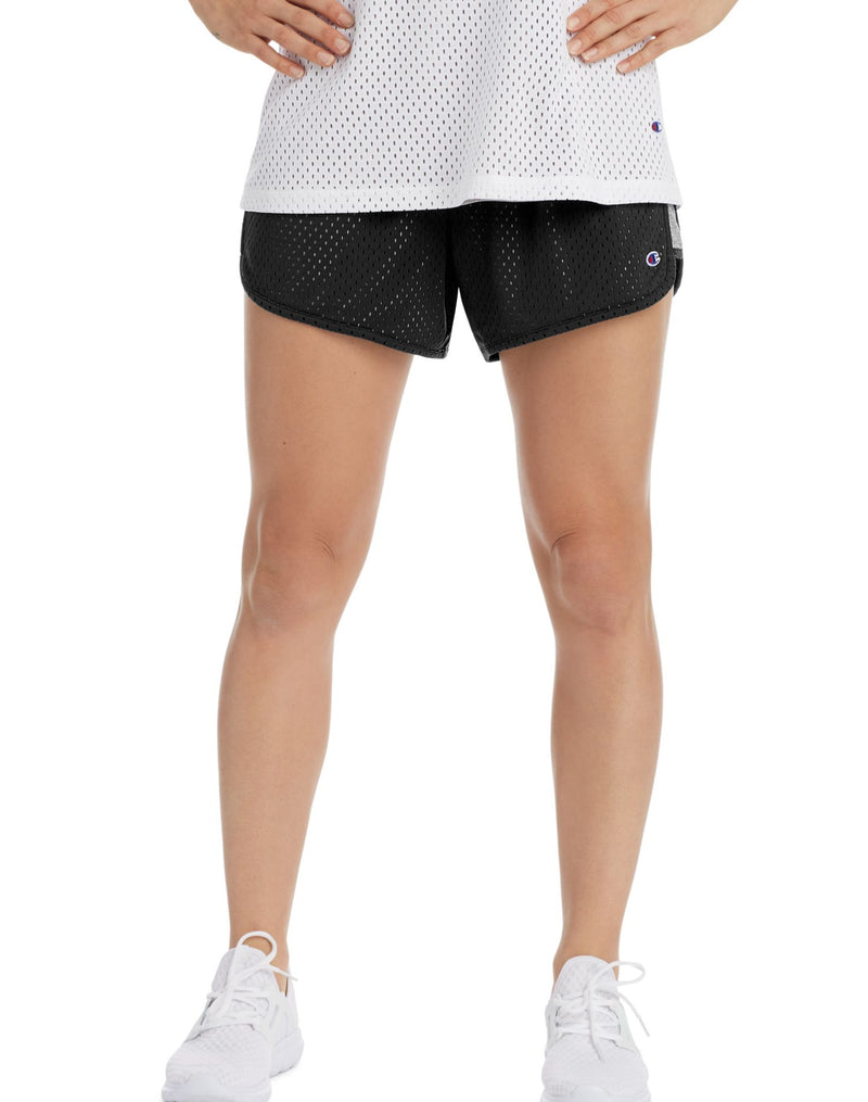 Champion Womens Reversible Mesh To Jersey Short
