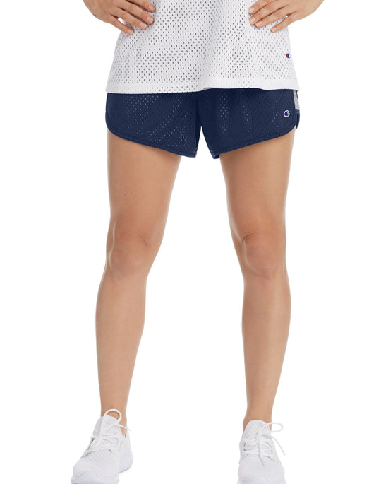 Champion Womens Reversible Mesh To Jersey Short