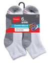 Hanes ComfortBlend Men`s 6-Pack Max Cushion Ankle Sock