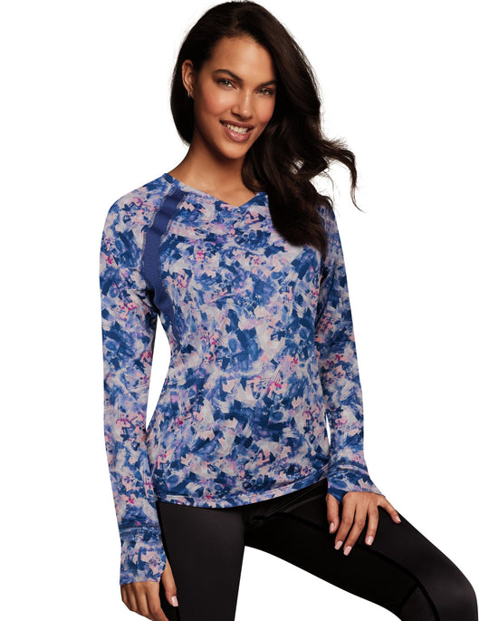 Maidenform Womens Sport Baselayer Active V-Neck Top