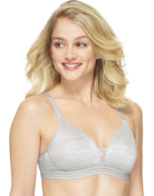 Hanes Womens T-Shirt Soft Foam Wirefree Bra