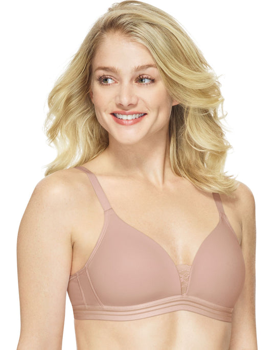 Hanes Womens T-Shirt Soft Foam Wirefree Bra
