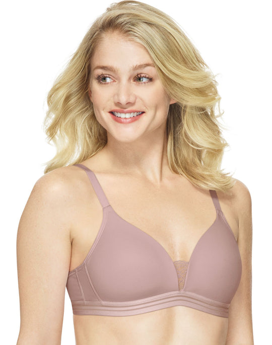 Hanes Womens T-Shirt Soft Foam Wirefree Bra