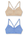 Hanes Girls ComfortFlex Fit Pullover Bra with Adjustable Racerback Straps 2-Pack