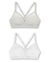 Hanes Girls ComfortFlex Fit Pullover Bra with Adjustable Racerback Straps 2-Pack