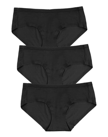 Maidenform Womens Comfort Devotion Sweet Nothings 3-Pack Hipsters