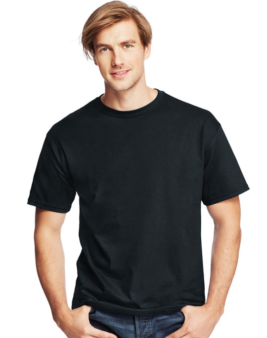 Hanes Mens ComfortSoft 12-Pack Crewneck T-Shirts