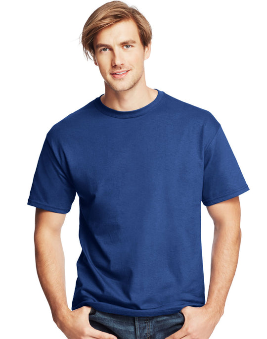 Hanes Mens ComfortSoft 4-Pack Crewneck T-Shirts
