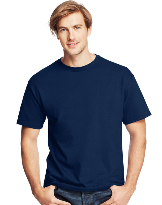 Hanes Mens ComfortSoft 4-Pack Crewneck T-Shirts