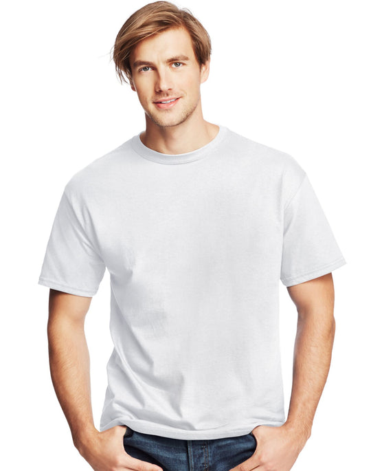 Hanes Mens ComfortSoft 4-Pack Crewneck T-Shirts