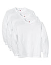 Hanes Boys ComfortSoft Long Sleeve Tee Value 3-Pack